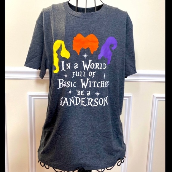 Hocus Pocus Basic Witch Sanderson Sisters Tee - Picture 2 of 5